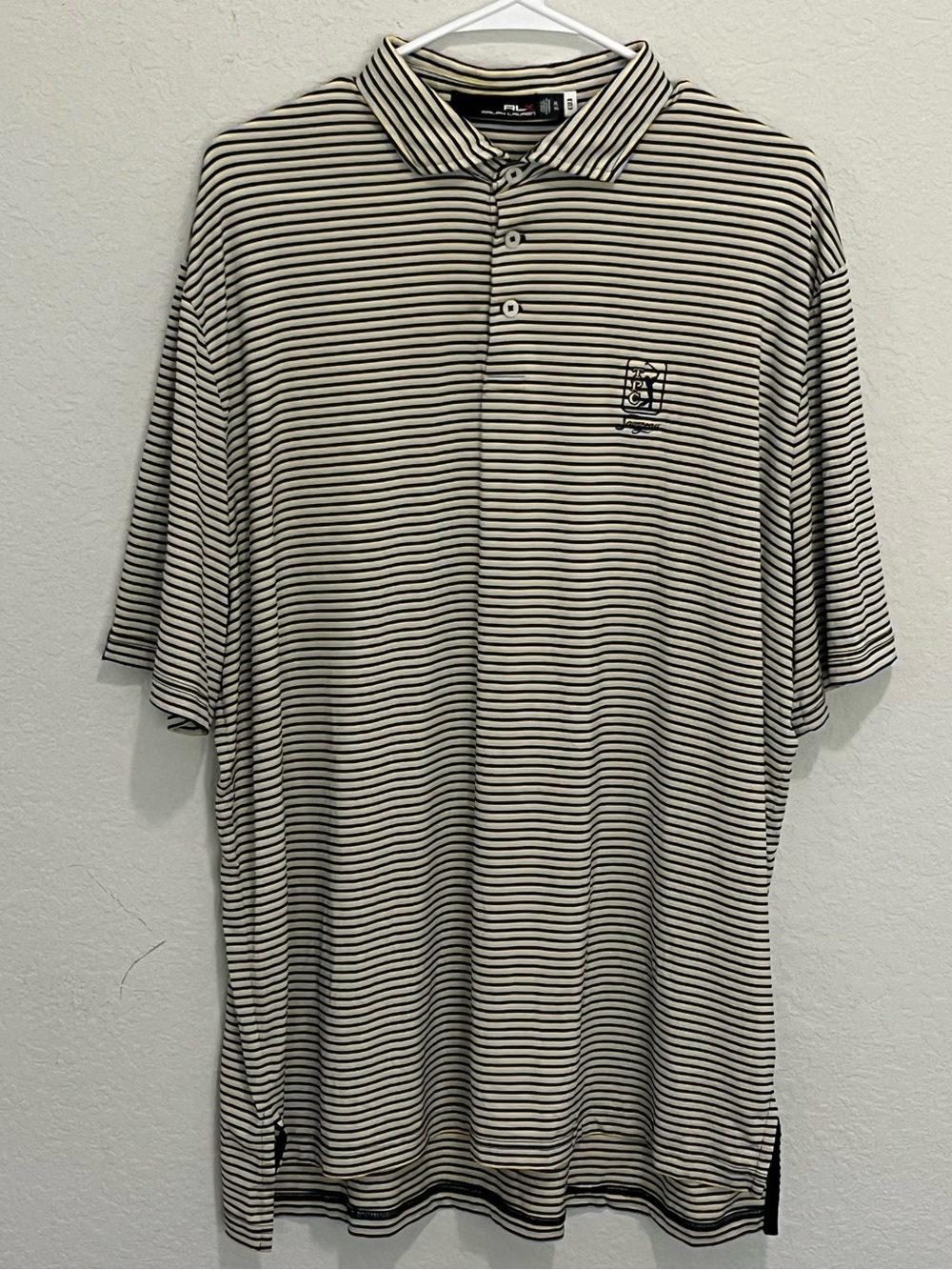 Ralph Lauren RLX Golf Striped Polo Men’s - TPC Sawgrass - Size XL